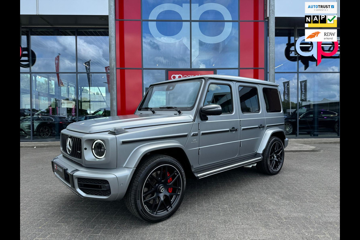 Mercedes-Benz G-Klasse 63 AMG Night Pakket Full Carbon Panorama Burmester Magno grey