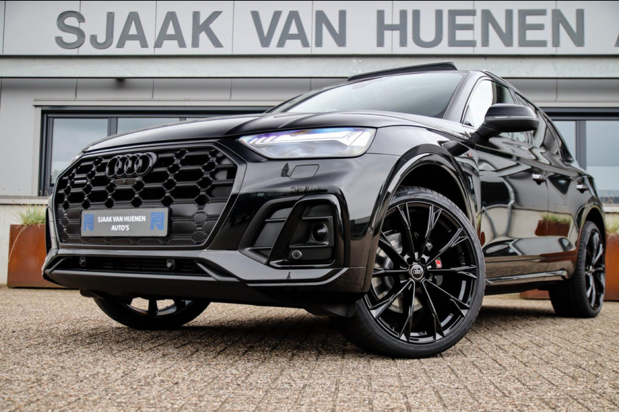 Audi Q5 50 TFSI e Quattro Competition Pro Line S S-Line 299pk Automaat! NIEUW MODEL|1e|Panoramadak|Virtual Cockpit|Matrix|Trekhaak