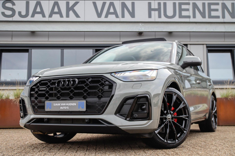 Audi Q5 55 TFSI e Quattro Competition Pro Line S S-Line 367pk Automaat! NIEUW MODEL|Luchtvering|Panoramadak|Virtual Cockpit|Matrix