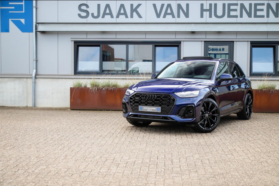 Audi Q5 55 TFSI e Quattro Competition Pro Line S S-Line 367pk Automaat! NIEUW MODEL|Luchtvering|Panoramadak|Virtual Cockpit|Matrix