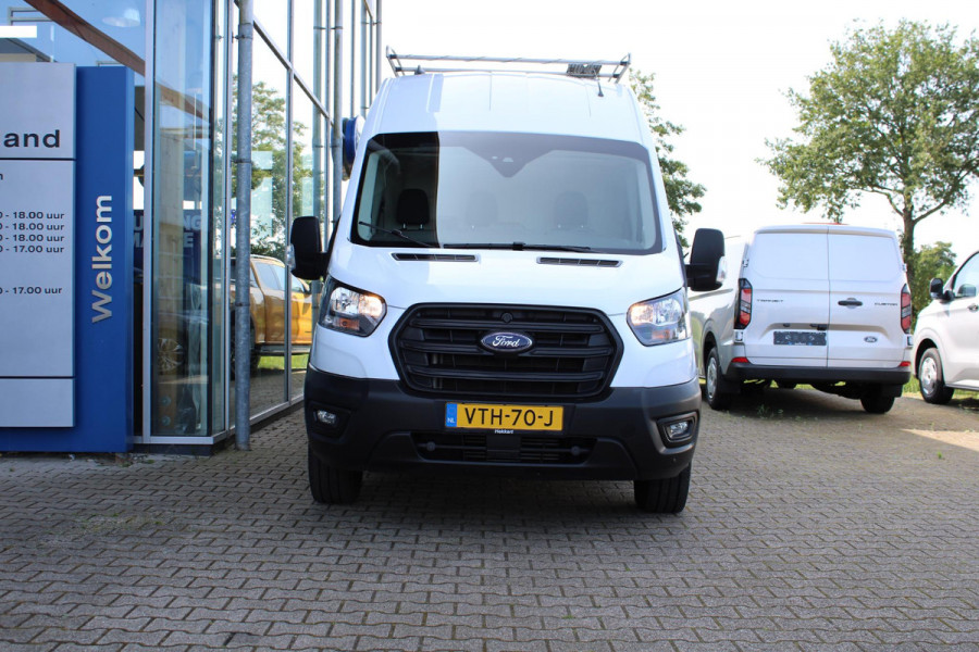 Ford Transit 350 2.0 TDCI L4H3 Trend RWD | Trekhaak 2800KG | Imperiaal + Ladder | Airco | Cruise Control |