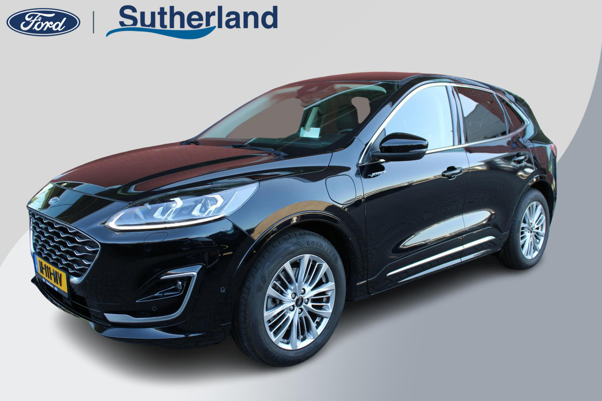 Ford Kuga 2.5 PHEV Vignale | Lederen Bekleding | Camera | Adaptieve Cruise Control | Winter Pack | Electrische Achterklep | Privacy Glass