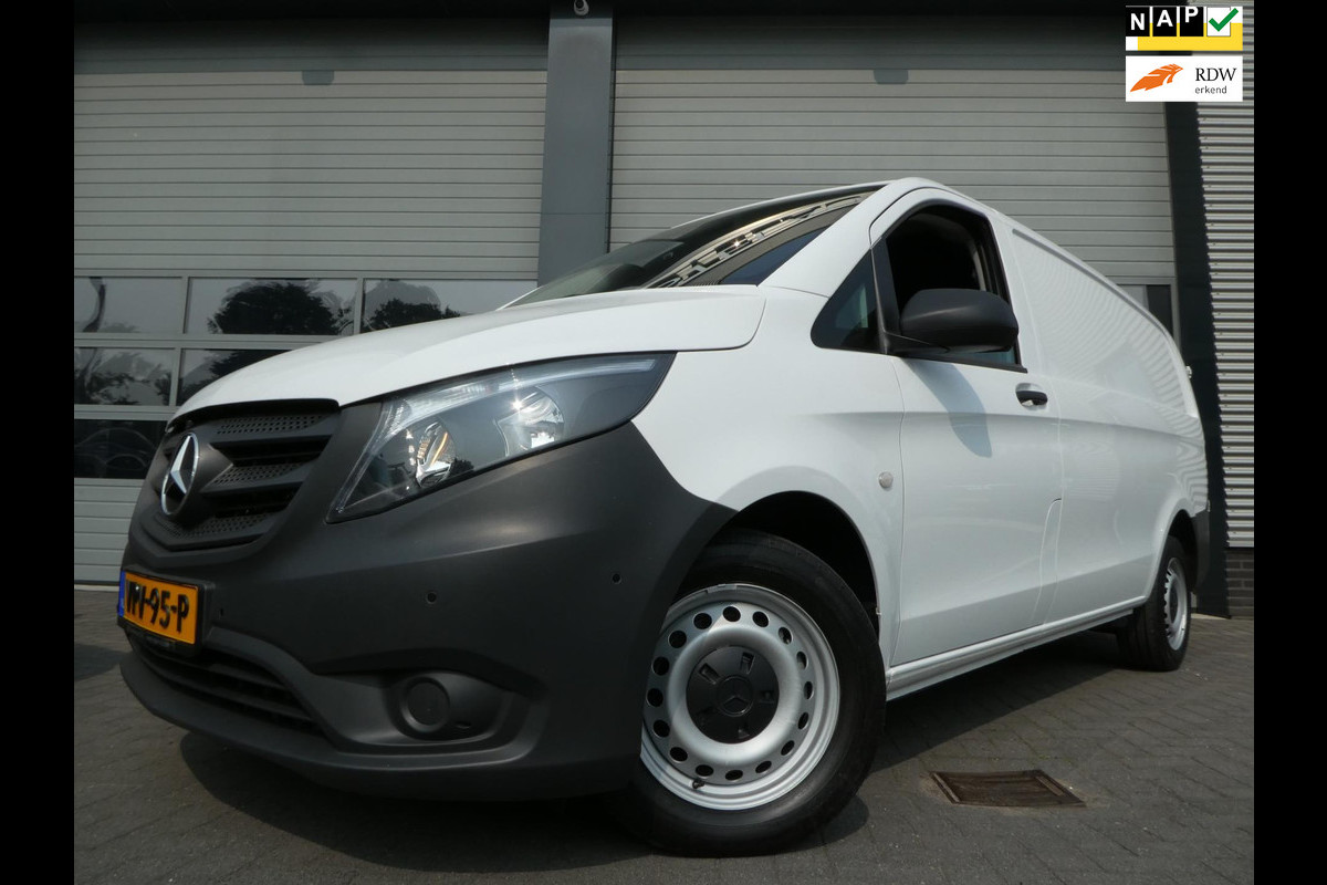 Mercedes-Benz Vito 116cdi Lang, L2, Airco, Navigatie, Camera, Trekhaak, PDC.