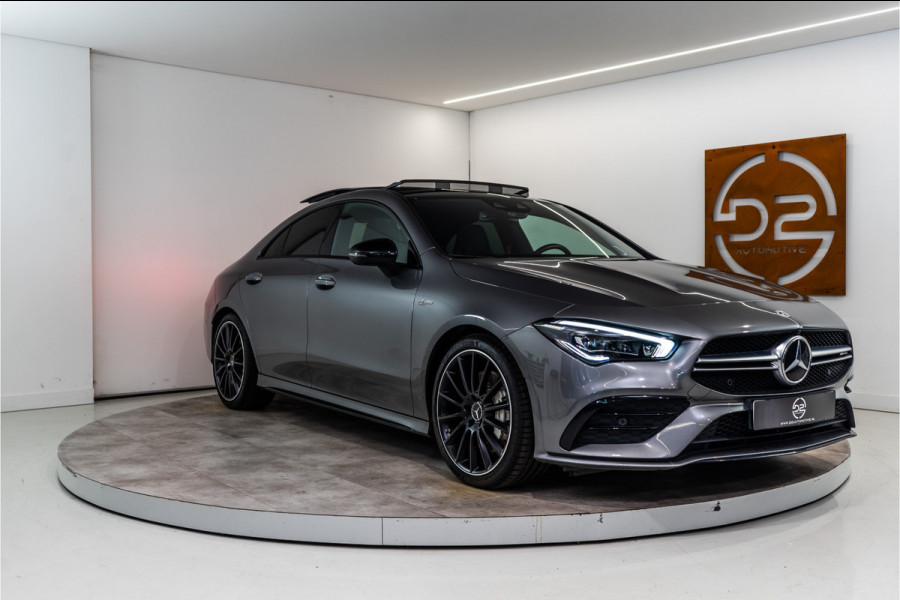 Mercedes-Benz CLA-Klasse AMG 35 4MATIC Premium+ 306PK | Pano | Sfeer | Burmester | Kuipstoelen&Memory | VOL! 12 MND Garantie