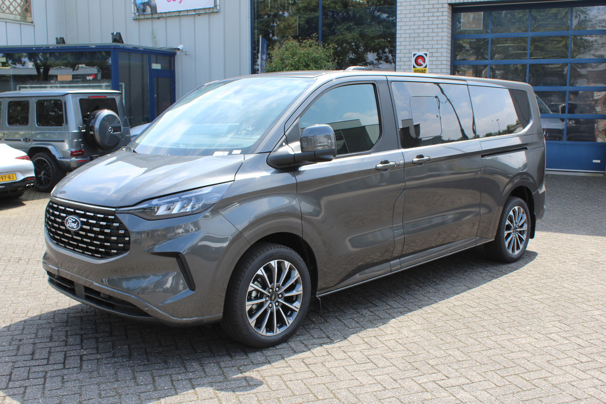 Ford Transit Custom Tourneo Titanium X 320L L2 170 pk 360 Graden camera, 2 Electrische schuifdeuren, Leder, LED