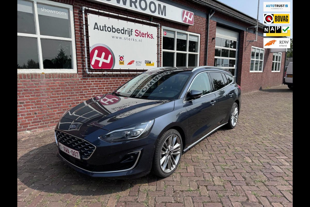 Ford FOCUS Wagon 1.0 EcoBoost Vignale PANORAMADAK LED LEDER ALLE OPTIES