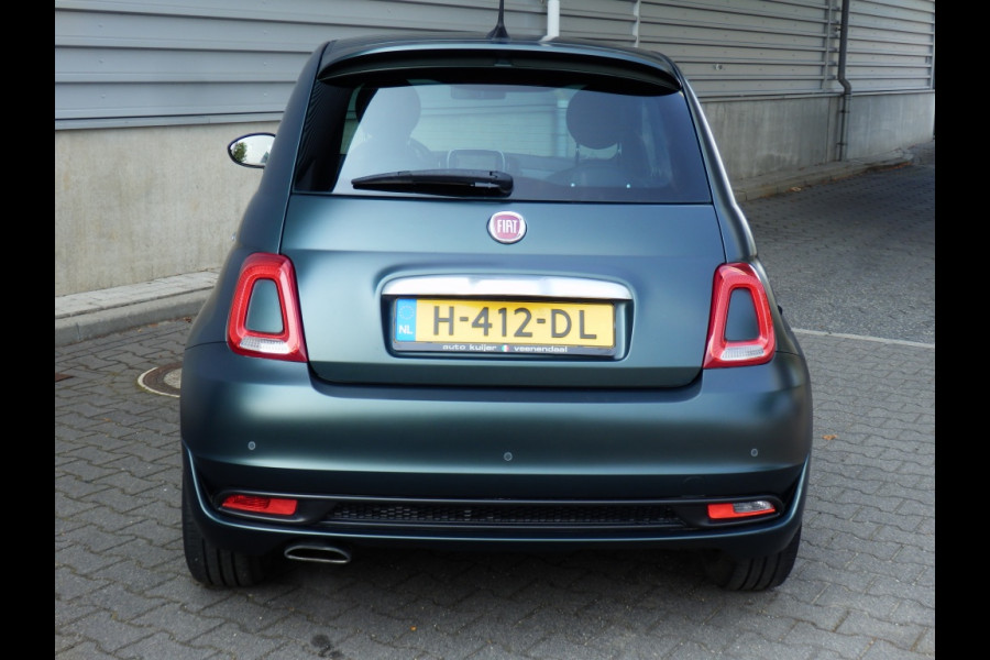 Fiat 500 85pk | Sport | Mat Groen | Clima | Apple Carplay/Android Auto