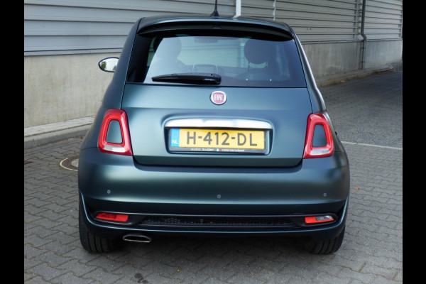 Fiat 500 85pk | Sport | Mat Groen | Clima | Apple Carplay/Android Auto