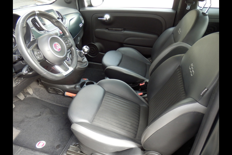 Fiat 500 85pk | Sport | Mat Groen | Clima | Apple Carplay/Android Auto