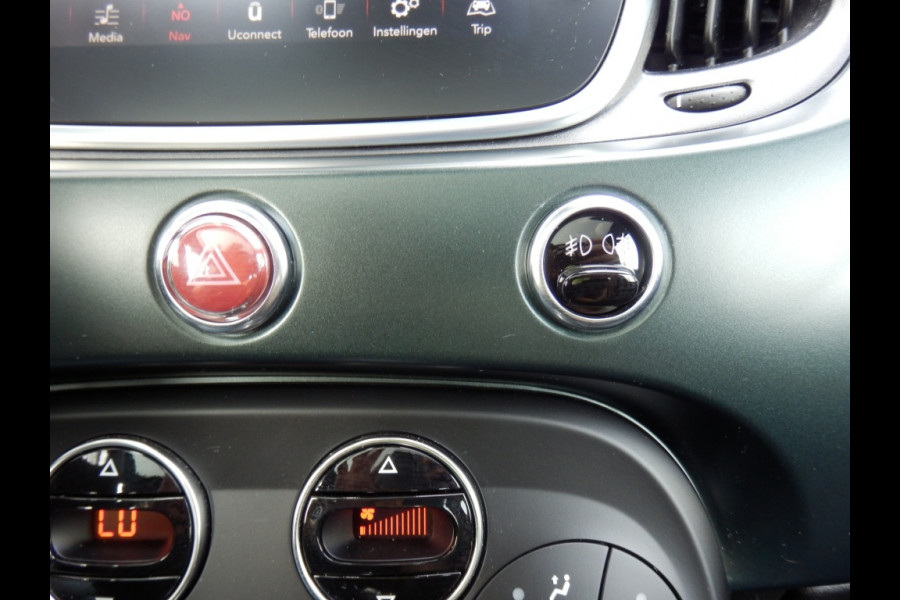 Fiat 500 85pk | Sport | Mat Groen | Clima | Apple Carplay/Android Auto