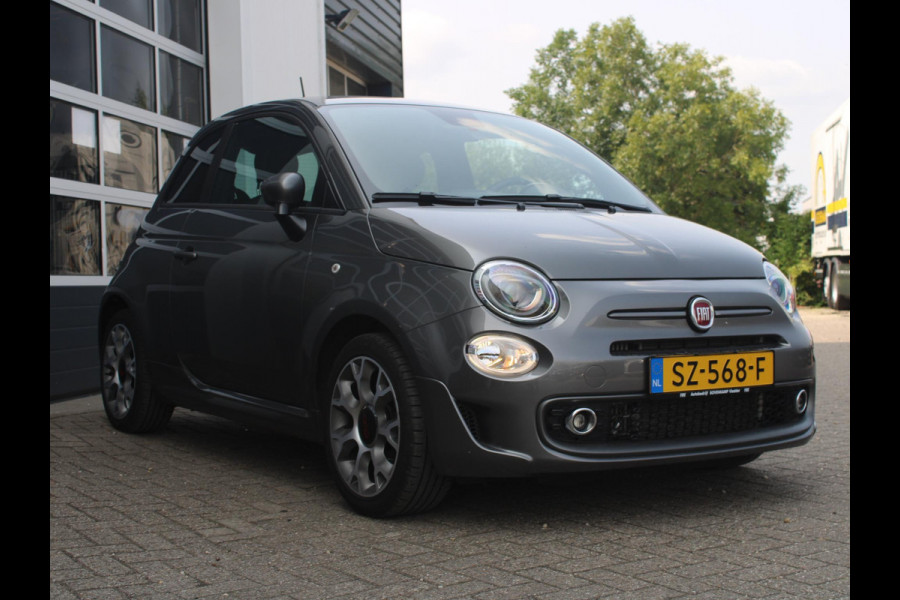 Fiat 500 TwinAir Turbo Sport | Automaat | Navi | Clima | Cruise | Priv Glass | PDC | 16" | Apple Carplay