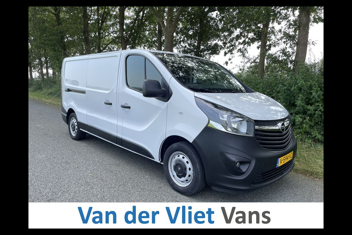 Opel Vivaro 1.6 CDTI 125pk E6 L2 Edition 3 Zits Lease €230 p/m, Airco, Navi+ camera, PDC, Volledig onderhoudshistorie aanwezig