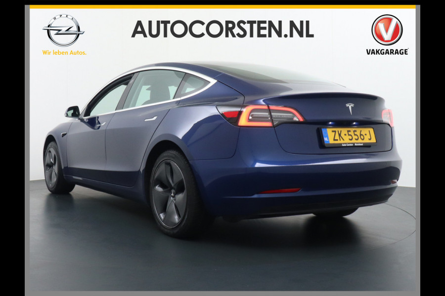 Tesla Model 3 GERESERVEERD      SR+ 325PK AutoPilot Leer PanoDak Adaptive cruise 18" Camera's Elektr.-Stuur+Stoelen+Spiegels+Geheugen+Easy-Ent Ecc Navigatiesysteem full map LED-a+v Koplampspoeiers Comfortstoel(en) ACC Dual-ECC DAB Voorverwarmen interieur via App Keyless via Telefoonsleutel One-Pedal-Drive Origin. NLse auto ! 1e eigenaar