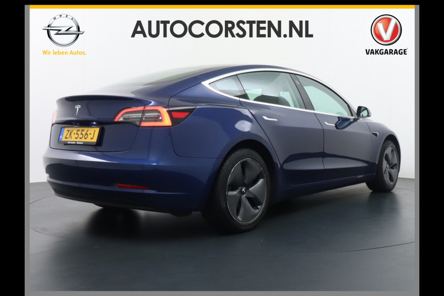 Tesla Model 3 GERESERVEERD      SR+ 325PK AutoPilot Leer PanoDak Adaptive cruise 18" Camera's Elektr.-Stuur+Stoelen+Spiegels+Geheugen+Easy-Ent Ecc Navigatiesysteem full map LED-a+v Koplampspoeiers Comfortstoel(en) ACC Dual-ECC DAB Voorverwarmen interieur via App Keyless via Telefoonsleutel One-Pedal-Drive Origin. NLse auto ! 1e eigenaar