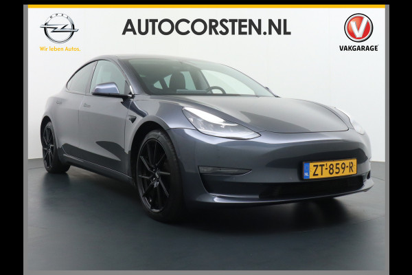 Tesla Model 3 Performance 513pk FSD-vb. AutoPilot Premium-HiFi Pano.dak Camera Leer Adaptive-Cruise+Stop&Go  PDC-A+Voor Wifi Ecc Pdc Cruise Du 4wd Rode Remklauwen Zwarte Lijsten Premium Audio Veel grip door 4WD vierwielaandrijving.  Origineel Nederlandse auto ! Orig.NL auto  1e eigenaar