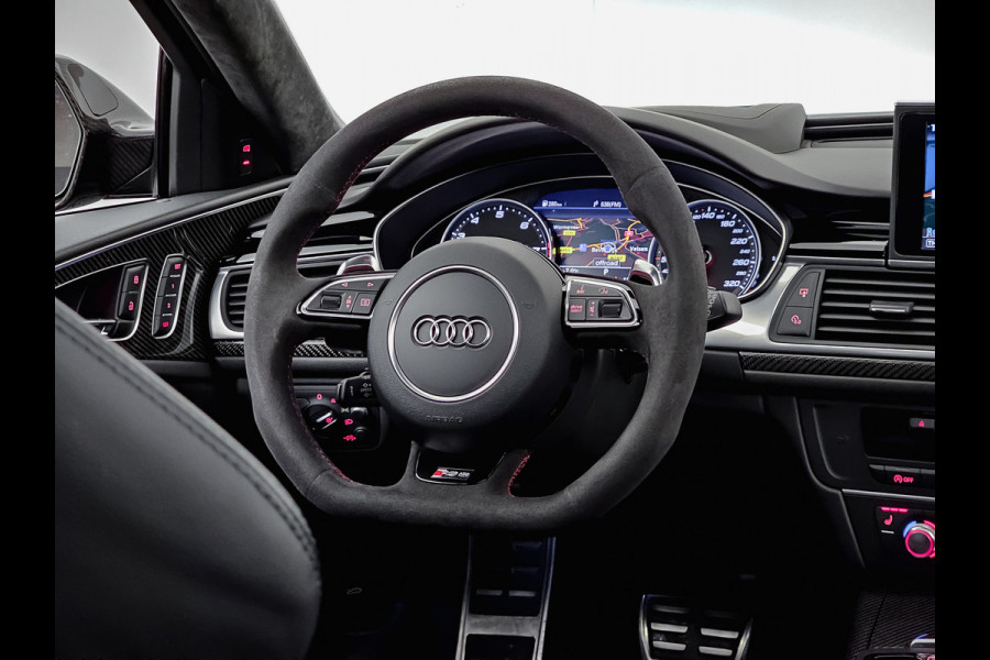 Audi RS6 Avant 4.0 TFSI quattro 640pk Performance Carbon Black Edition (milltek,panodak,headup,bose)