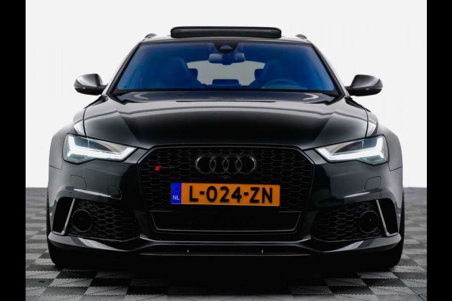 Audi RS6 Avant 4.0 TFSI quattro 640pk Performance Carbon Black Edition (milltek,panodak,headup,bose)