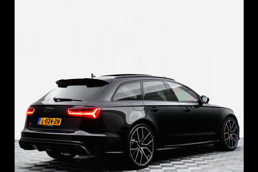 Audi RS6 Avant 4.0 TFSI quattro 640pk Performance Carbon Black Edition (milltek,panodak,headup,bose)