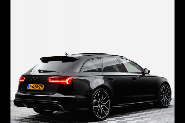 Audi RS6 Avant 4.0 TFSI quattro 640pk Performance Carbon Black Edition (milltek,panodak,headup,bose)