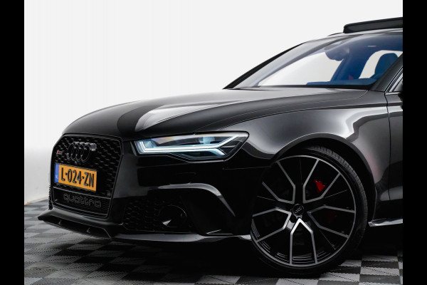 Audi RS6 Avant 4.0 TFSI quattro 640pk Performance Carbon Black Edition (milltek,panodak,headup,bose)