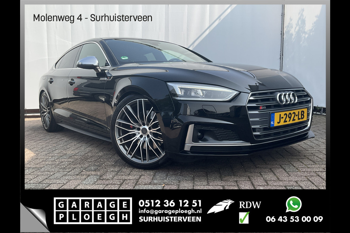 Audi A5 Sportback 3.0 TFSI 354pk S5 quattro Pro Line Plus Pano.dak B&O SportZetels S-Line