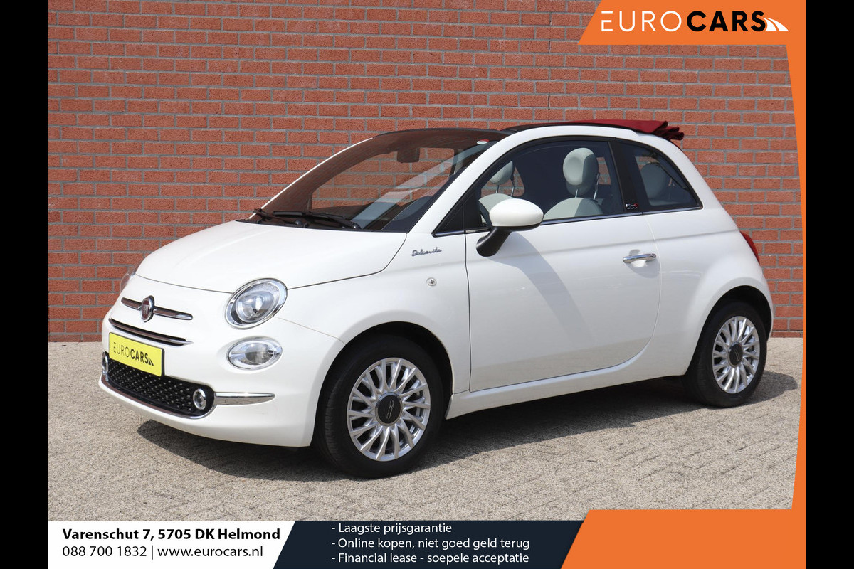 Fiat 500C 1.0 Hybrid Dolcevita Climate Control Cruise Control Parkeer sensoren Lichtmetalen velgen  Dab