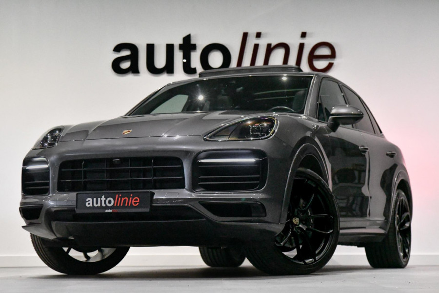 Porsche Cayenne 3.0 Sport Design, Chrono, Pano, 18-weg, 360, Leder, 22'', Sfeer, Trekhaak!