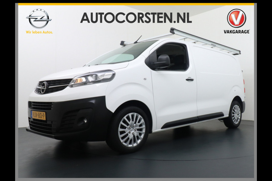 Opel Vivaro 2.0D 123pk L2H1 3-Pers.Trekhaak Navi Apple Carplay Android Camera Airco PDC-A+Voor 1/2Leer Climatic Cruise Control Regensensor 2 Elektr. ramen Imperial Betonplex vloer  EURO6 6-bak Edition Connect-Navi ESP Mistl. 2.500kg Trekgewicht !!