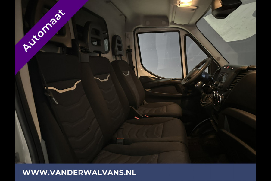 Iveco Daily 35C16V 156pk L3H2 L4H2 Automaat Dubbel lucht | 3500kg Trekvermogen Euro6 Airco | Bluetooth-telefonie, 270gr achterdeuren