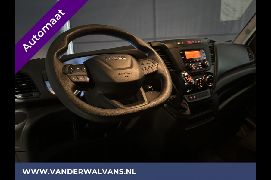 Iveco Daily 35C16V 156pk L3H2 L4H2 Automaat Dubbel lucht | 3500kg Trekvermogen Euro6 Airco | Bluetooth-telefonie, 270gr achterdeuren