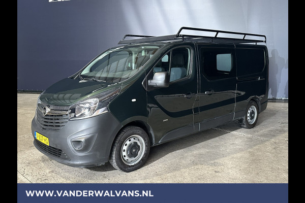 Opel Vivaro 1.6 CDTI 146pk L2H1 Euro6 Airco | 2x Zijdeur | Imperiaal | Trekhaak | Navigatie Cruisecontrol, Parkeersensoren, Bijrijdersbank