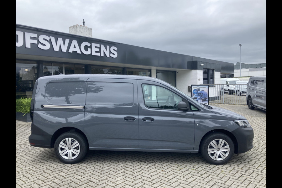 Volkswagen Caddy Cargo Maxi 1.5 TSI Comfort 115pk/85kW 6-bak | 2 stuks verkrijgbaar | Digital Cockpit | Carplay | Cruise | Lane Assist | Ruiten achter | Laadruimtebescherming | etc. etc. BENZINE!