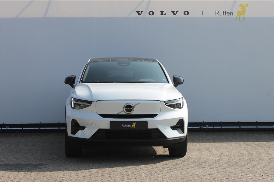 Volvo C40 Single Motor Extended Range Ultimate 82 kWh Panorama dak / Google infotainment / Getinte ramen vanaf de B-stijl / 20" lichtmetalen velgen / Adaptieve cruise control