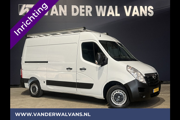 Opel Movano 2.3 CDTI L2H2 Inrichting Euro6 Airco | Imperiaal | 2500kg Trekhaak | Camera | Parkeersensoren Cruisecontrol, Bijrijdersbank