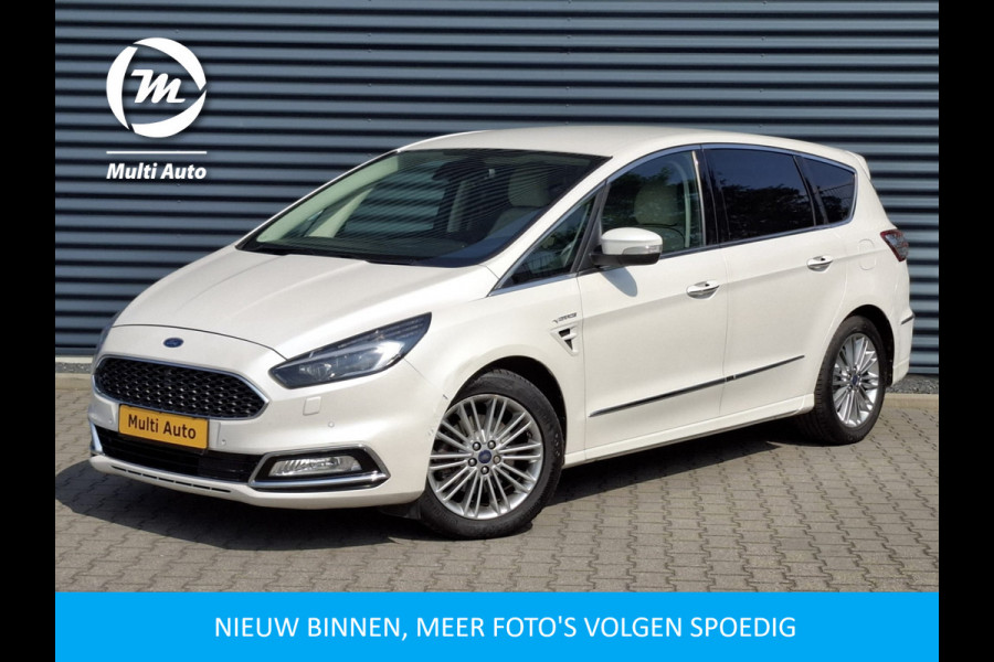 Ford S-Max 2.0 Vignale 7 Persoons 240pk Automaat | Lederen Sportstoelen Memory | Navigatie | Camera | Cruise Control | L.M. 18" | Stoelverwarming |