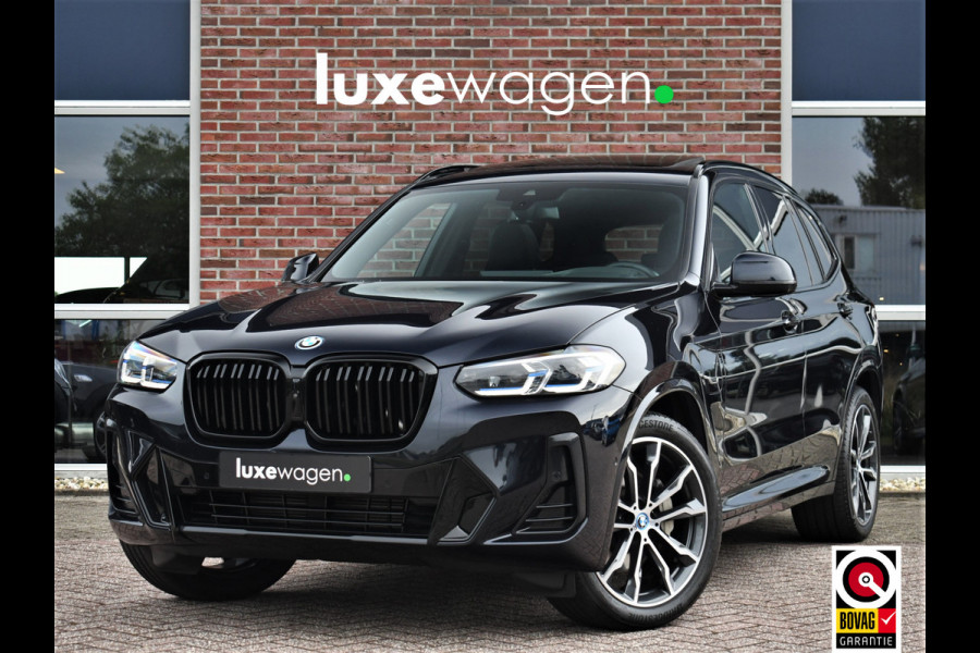 BMW X3 xDrive30e M-Sport Pano Trekh 360 HUD Adp-demp Stoel-vent laser-LED