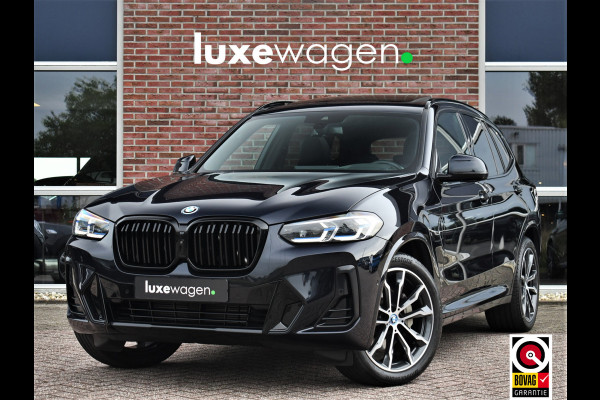 BMW X3 xDrive30e M-Sport Pano Trekh 360 HUD Adp-demp Stoel-vent laser-LED