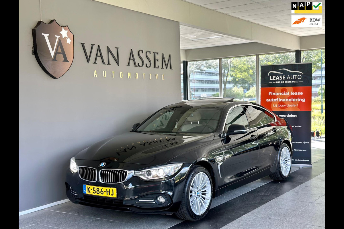 BMW 4 Serie Gran Coupé 420d xDrive Executive|Créme Leer|HUD|