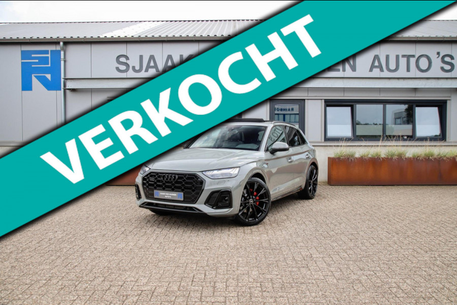 Audi Q5 55 TFSI e Quattro Competition Pro Line S S-Line 367pk Automaat! NIEUW MODEL|Luchtvering|Panoramadak|Virtual Cockpit|Matrix