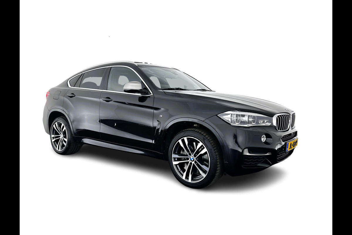 BMW X6 M50d M-Sport-Pack Aut. *PANO | DAKOTA/TERRA-VOLLEDER | HARMAN/KARDON-SURROUND | HEAD-UP | SOFT-CLOSE | FULL-LED | MEMORY-PACK | BLIND-SPOT | KEYLESS | VIRTUAL-COCKPIT | NAVI-FULLMAP | SPORT-SEATS | 20''ALU*