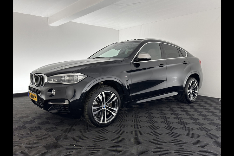 BMW X6 M50d M-Sport-Pack Aut. *PANO | DAKOTA/TERRA-VOLLEDER | HARMAN/KARDON-SURROUND | HEAD-UP | SOFT-CLOSE | FULL-LED | MEMORY-PACK | BLIND-SPOT | KEYLESS | VIRTUAL-COCKPIT | NAVI-FULLMAP | SPORT-SEATS | 20''ALU*