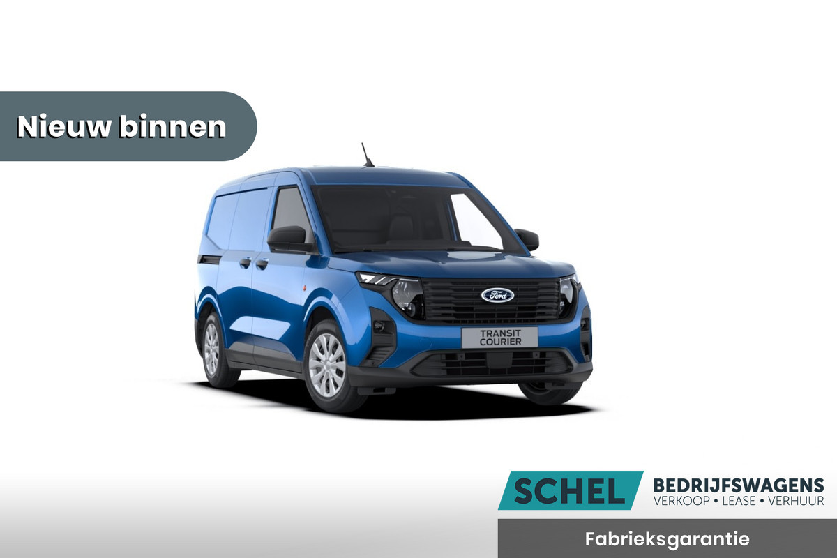 Ford Transit Courier 1.0 EcoBoost Trend 125pk - 2x Schuifdeur - Adaptive Cruise - Navigatie - Blind spot - Winterpakket - Camera - Rijklaar