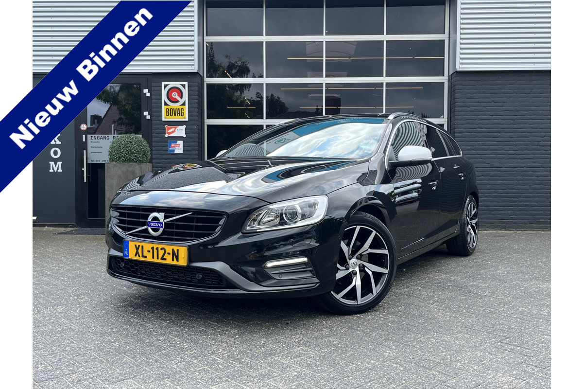 Volvo V60 2.0 T4 Business Sport, Automaat, R-Design, Schuifdak, Sportleder, Keyless, incl Btw