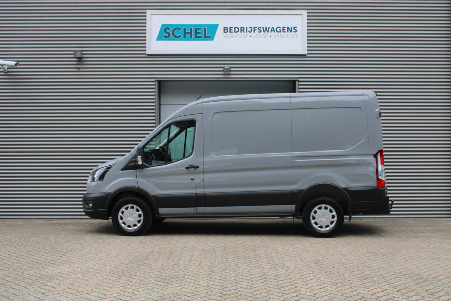 Ford Transit 350 2.0 TDCI 130pk L2H2 Trend - Airco - Carplay - Android - Navigatie - Blind spot - Camera - Trekhaak - Rijklaar