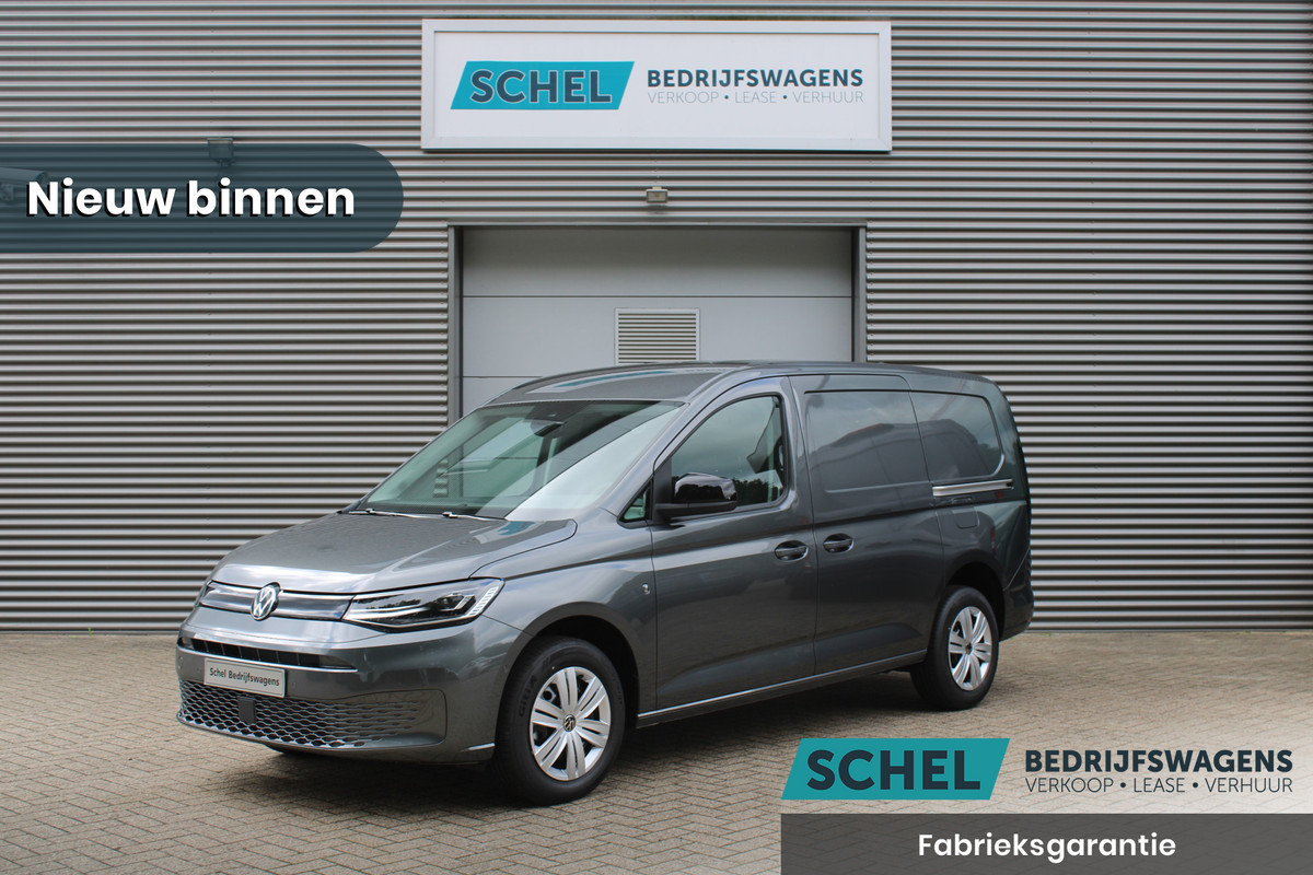 Volkswagen Caddy Cargo Maxi 2.0 TDI 122pk DSG7 - 2x Schuifdeur - Adaptive Cruise - Digital cockpit - LED koplampen - Stoelverwarming - Rijklaar