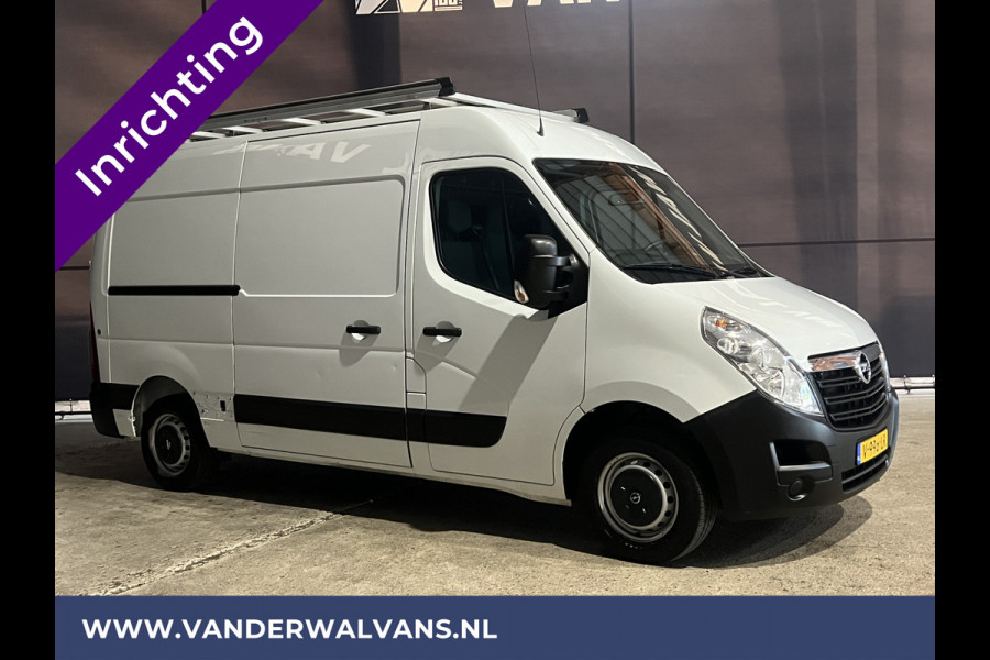 Opel Movano 2.3 CDTI L2H2 Inrichting Euro6 Airco | Imperiaal | 2500kg Trekhaak | Camera | Parkeersensoren Cruisecontrol, Bijrijdersbank