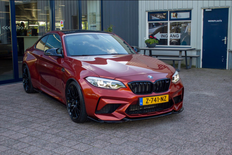 BMW M2 DCT Competition | Prijs rijklaar incl. 12 mnd garantie | Navi Adaptive Led 19"Lmv Cruise Pdc Camera Leder Stoelverw