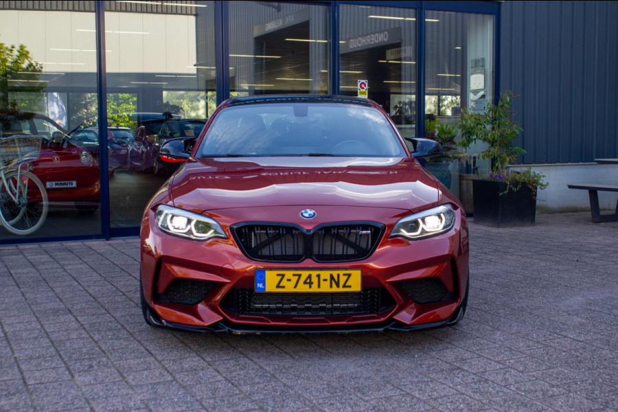 BMW M2 DCT Competition | Prijs rijklaar incl. 12 mnd garantie | Navi Adaptive Led 19"Lmv Cruise Pdc Camera Leder Stoelverw