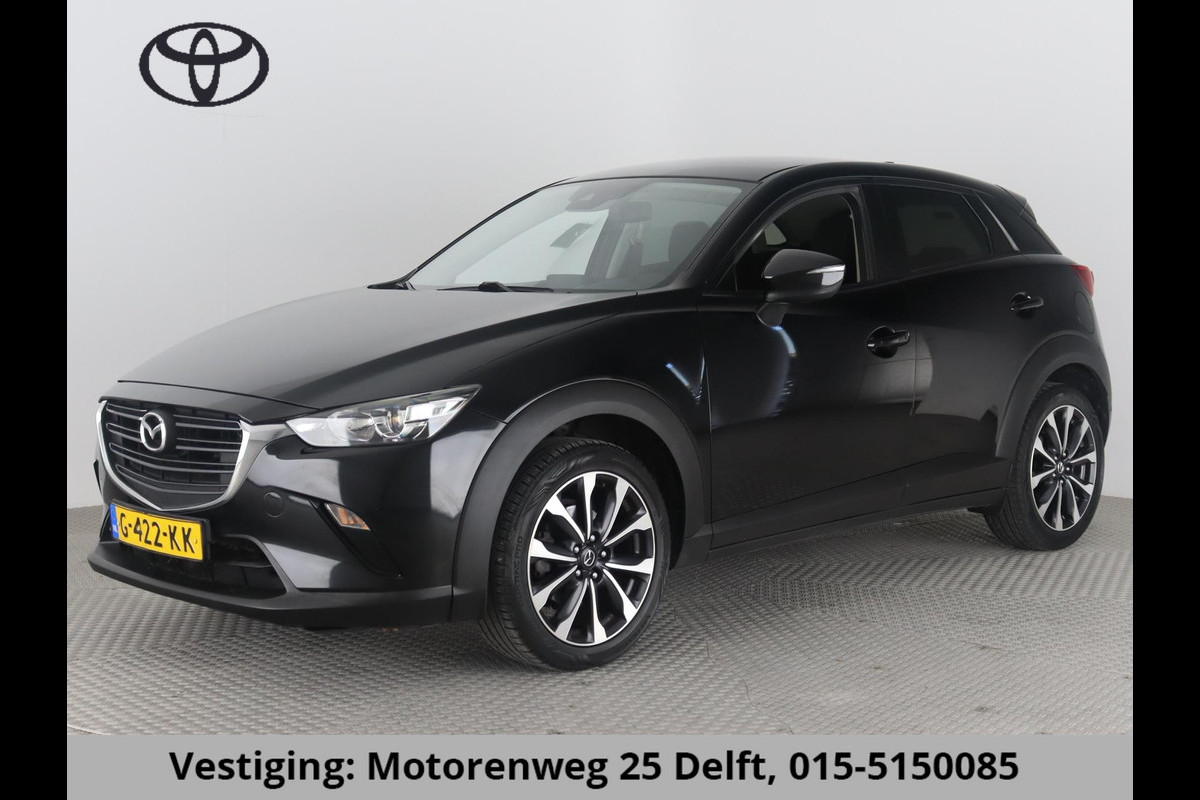 Mazda CX-3 2.0 G120 SPORT SELECTED NAVIGATIE 1e EIG Bijna 2020 en 100% OH ! PDC, Cruise Control, DAB radio, Regensensor, Climate .LMV