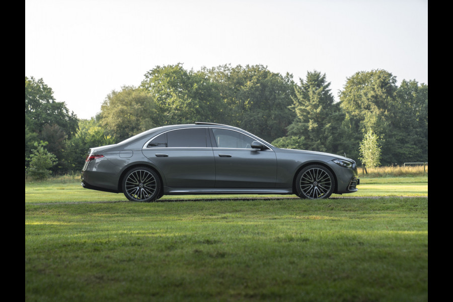 Mercedes-Benz S-Klasse 400d 4MATIC Lang AMG Line | Burmester | Pano-dak | 360 cam